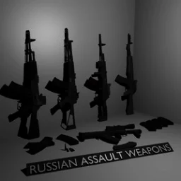 Modern Russian Assault Weapons Pack