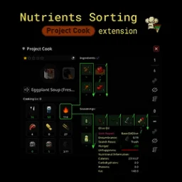 Project Cook Extension: Nutrients Sorting [B42]