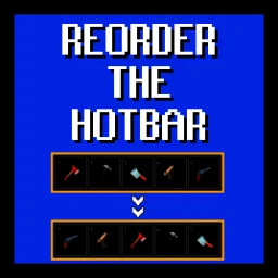 Reorder The Hotbar [B42/41]