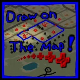 Draw On The Map - Free Hand Drawing [B42/41]